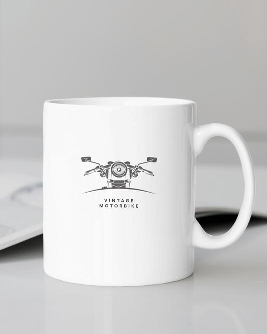 Vintage Motorbike - Printed Mugs