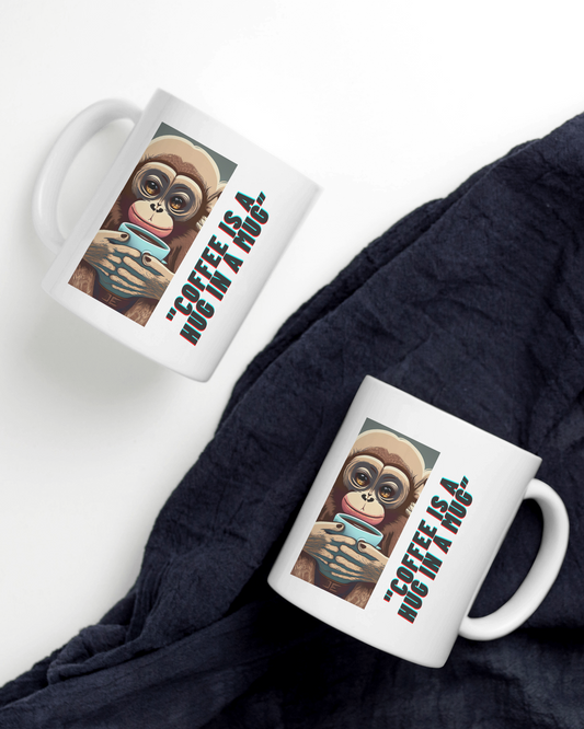 Hug in a Mug - Printed Coffee Mugs