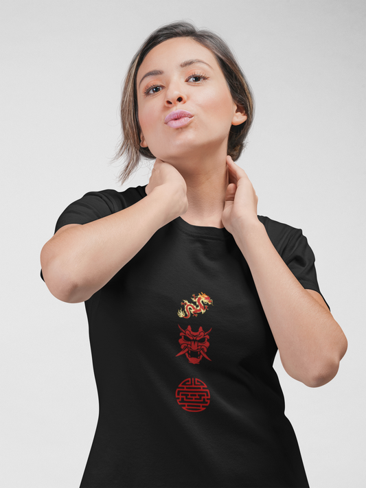 DRAGON - Women's Round Neck T-Shirt