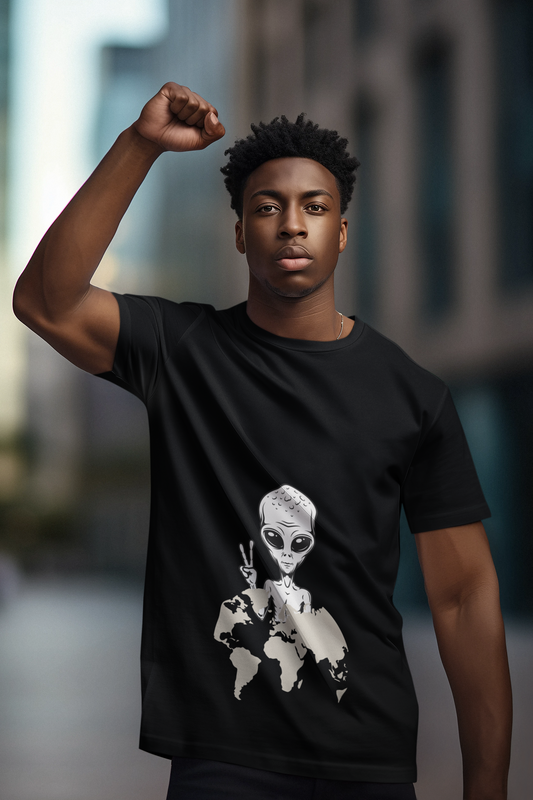 ALIEN ESSENCE - Men's Round Neck T-Shirt