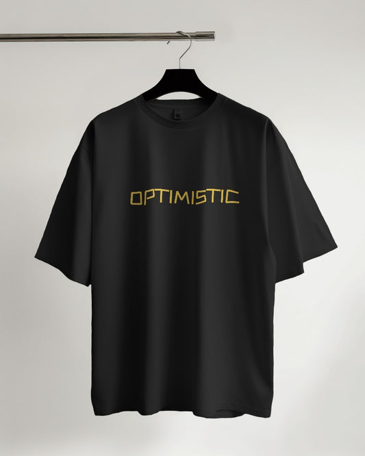 OPTIMISM On Repeat - Oversized T-Shirt for Men & Women